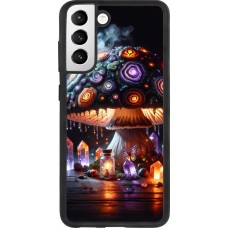 Samsung Galaxy S21 FE 5G Case Hülle - Silikon schwarz Halloween Zaubertrank Magie
