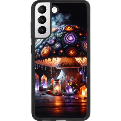Samsung Galaxy S21 FE 5G Case Hülle - Silikon schwarz Halloween Zaubertrank Magie