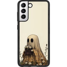 Samsung Galaxy S21 FE 5G Case Hülle - Silikon schwarz Halloween 2025 Ghost gardener