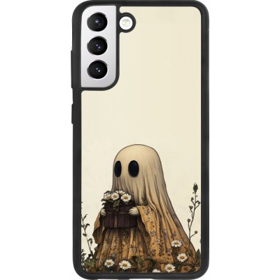 Samsung Galaxy S21 FE 5G Case Hülle - Silikon schwarz Halloween 2025 Ghost gardener