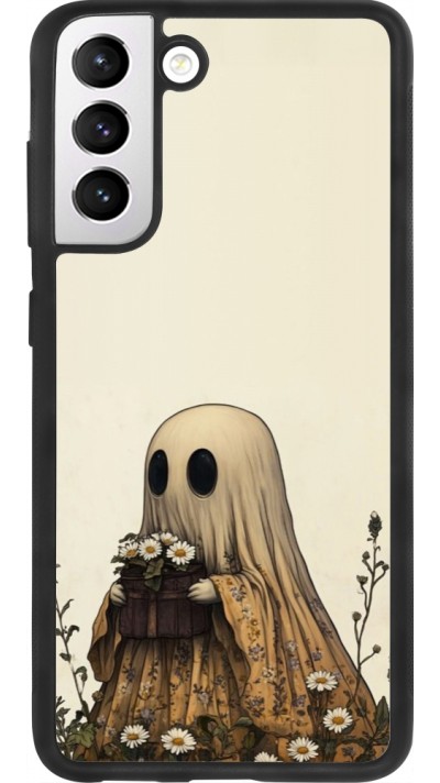 Samsung Galaxy S21 FE 5G Case Hülle - Silikon schwarz Halloween 2025 Ghost gardener