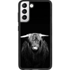Samsung Galaxy S21 FE 5G Case Hülle - Silikon schwarz Highland calf black