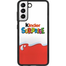 Samsung Galaxy S21 FE 5G Case Hülle - Silikon schwarz Kinder Surprise
