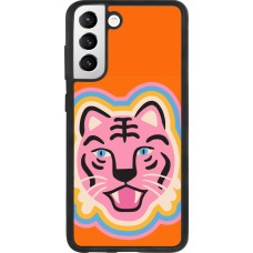 Samsung Galaxy S21 FE 5G Case Hülle - Silikon schwarz Lion colors 2026