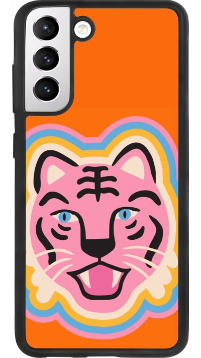 Samsung Galaxy S21 FE 5G Case Hülle - Silikon schwarz Lion colors 2026