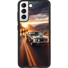 Samsung Galaxy S21 FE 5G Case Hülle - Silikon schwarz Mustang 69 Grand Canyon