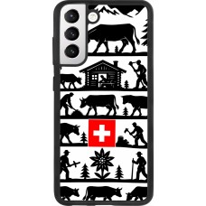 Samsung Galaxy S21 FE 5G Case Hülle - Silikon schwarz Poya Schweiz 1