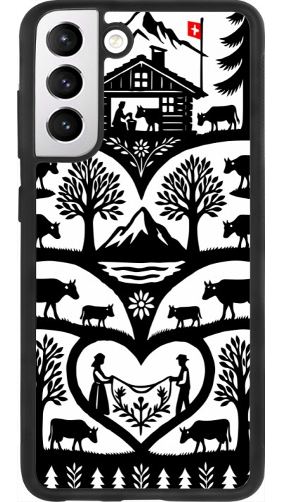 Samsung Galaxy S21 FE 5G Case Hülle - Silikon schwarz Poya Schweiz 2