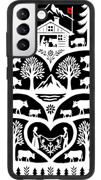 Samsung Galaxy S21 FE 5G Case Hülle - Silikon schwarz Poya Schweiz 2 schwarz