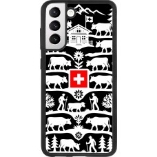 Samsung Galaxy S21 FE 5G Case Hülle - Silikon schwarz Poya Schweiz 3 schwarz
