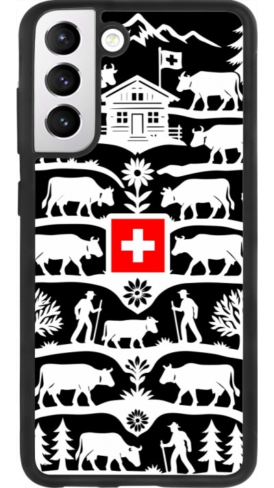 Samsung Galaxy S21 FE 5G Case Hülle - Silikon schwarz Poya Schweiz 3 schwarz