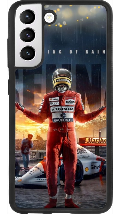Samsung Galaxy S21 FE 5G Case Hülle - Silikon schwarz Senna The King of Rain