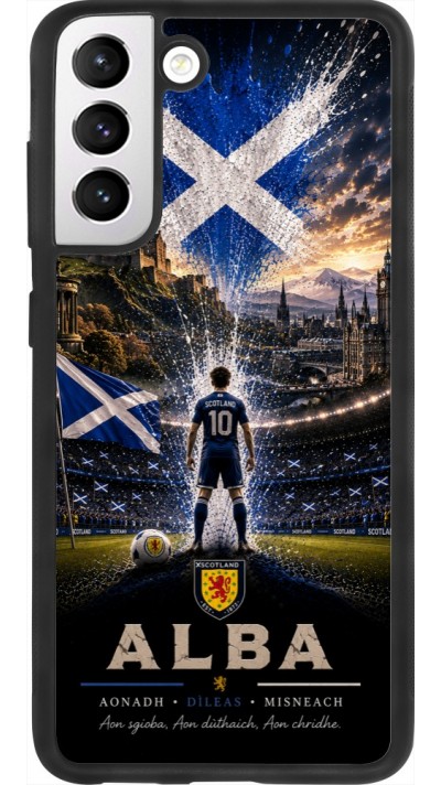 Samsung Galaxy S21 FE 5G Case Hülle - Silikon schwarz Fussball Schottland splash 2026