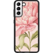 Samsung Galaxy S21 FE 5G Case Hülle - Silikon schwarz Just Bloom 2026