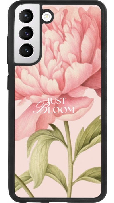 Samsung Galaxy S21 FE 5G Case Hülle - Silikon schwarz Just Bloom 2026