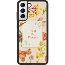 Samsung Galaxy S21 FE 5G Case Hülle - Silikon schwarz Trust the process 2026