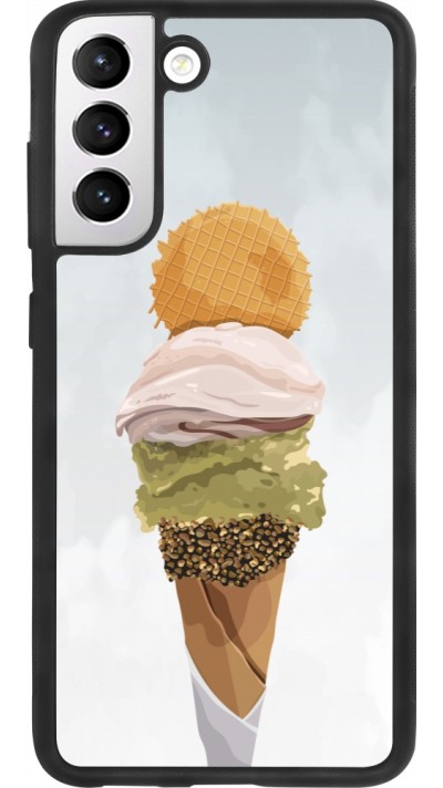 Samsung Galaxy S21 FE 5G Case Hülle - Silikon schwarz Summer 2025 Cornet