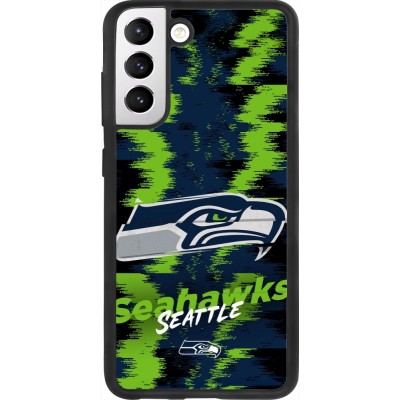 Samsung Galaxy S21 FE 5G Case Hülle - Silikon schwarz Super Bowl 26 Seattle 2