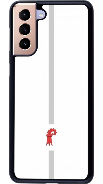 Samsung Galaxy S21+ 5G Case Hülle - Kanton BL weiss