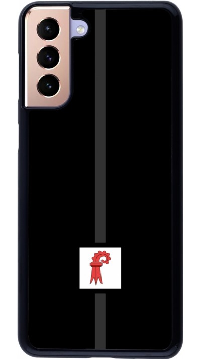 Samsung Galaxy S21+ 5G Case Hülle - Kanton BL schwarz