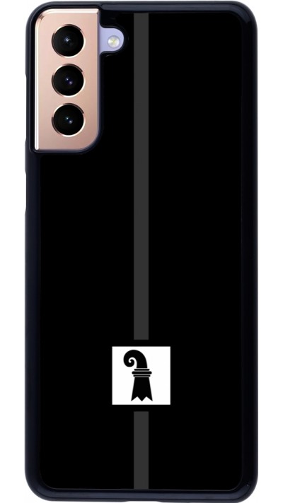 Samsung Galaxy S21+ 5G Case Hülle - Kanton BS schwarz