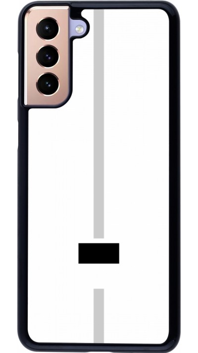 Samsung Galaxy S21+ 5G Case Hülle - Kanton FR weiss