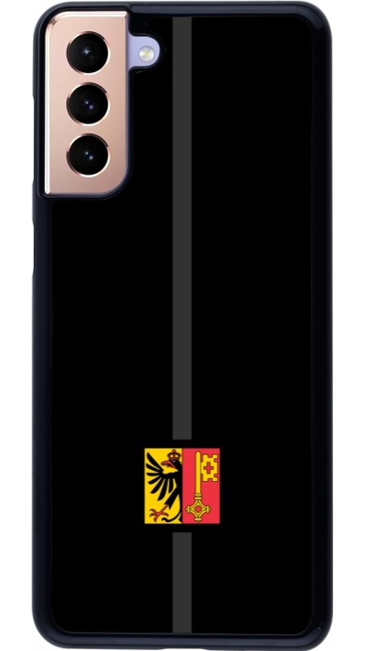 Samsung Galaxy S21+ 5G Case Hülle - Kanton GE schwarz