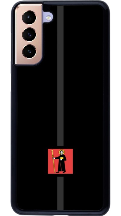 Samsung Galaxy S21+ 5G Case Hülle - Kanton GL schwarz