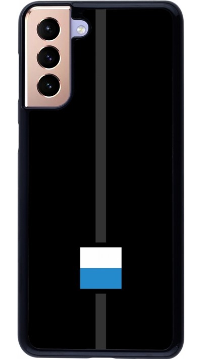 Samsung Galaxy S21+ 5G Case Hülle - Kanton LU schwarz