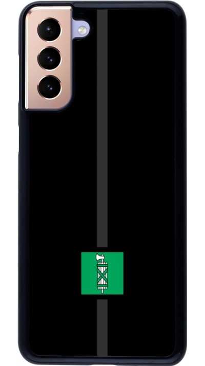 Samsung Galaxy S21+ 5G Case Hülle - Kanton SG schwarz