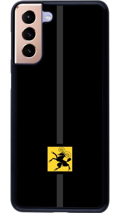 Samsung Galaxy S21+ 5G Case Hülle - Kanton SH schwarz