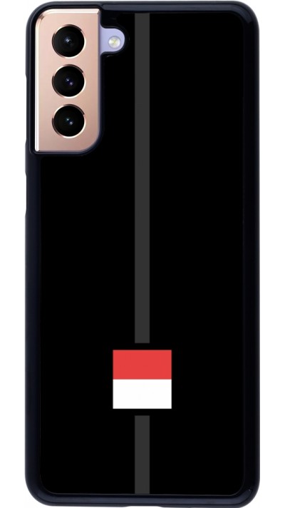 Samsung Galaxy S21+ 5G Case Hülle - Kanton SO schwarz