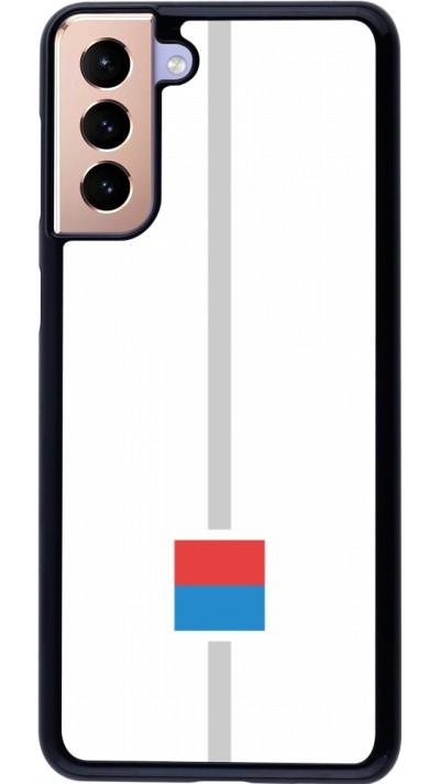 Samsung Galaxy S21+ 5G Case Hülle - Kanton TI weiss