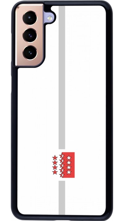 Samsung Galaxy S21+ 5G Case Hülle - Kanton VS weiss