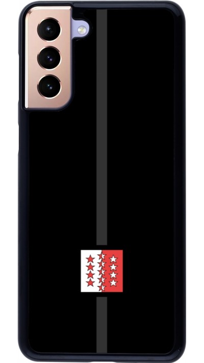 Samsung Galaxy S21+ 5G Case Hülle - Kanton VS schwarz