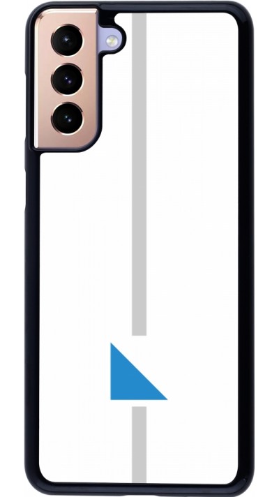 Samsung Galaxy S21+ 5G Case Hülle - Kanton ZH weiss