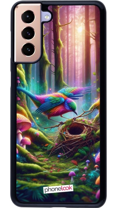 Samsung Galaxy S21+ 5G Case Hülle - Vogel Nest Wald