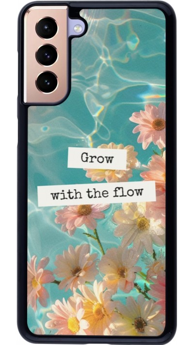 Samsung Galaxy S21+ 5G Case Hülle - Summer 2025 Grow with the flow