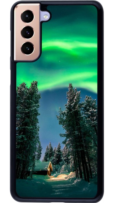 Samsung Galaxy S21+ 5G Case Hülle - Winter 22 Northern Lights