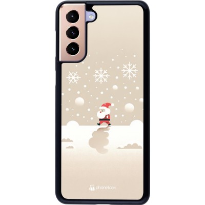 Samsung Galaxy S21+ 5G Case Hülle - Weihnachten 2023 Minimalistischer Weihnachtsmann