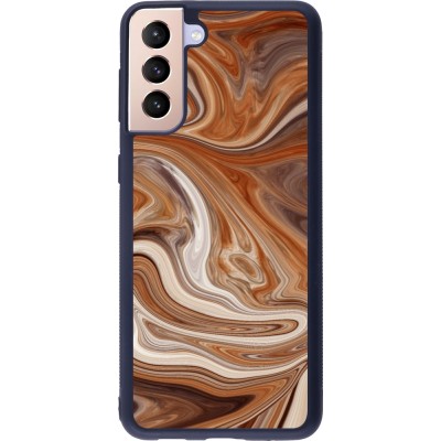 Samsung Galaxy S21+ 5G Case Hülle - Silikon schwarz Autumn 2024 marbe