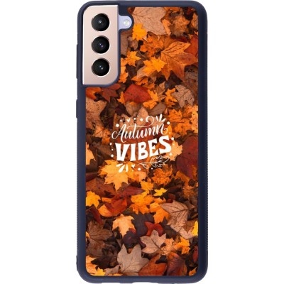 Samsung Galaxy S21+ 5G Case Hülle - Silikon schwarz Autumn 25 Autumn vibes