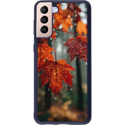 Samsung Galaxy S21+ 5G Case Hülle - Silikon schwarz Autumn 25 Rain
