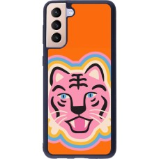 Samsung Galaxy S21+ 5G Case Hülle - Silikon schwarz Lion colors 2026