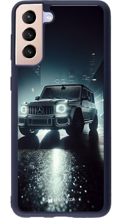 Samsung Galaxy S21+ 5G Case Hülle - Silikon schwarz Mercedes G AMG Nacht