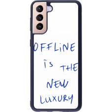 Samsung Galaxy S21+ 5G Case Hülle - Silikon schwarz Offline is the new luxury