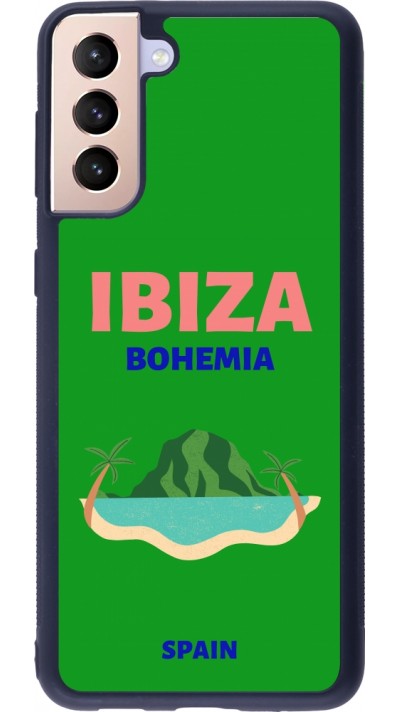 Samsung Galaxy S21+ 5G Case Hülle - Silikon schwarz Pop Summer Destination Ibiza