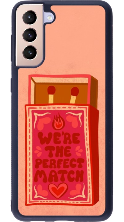 Samsung Galaxy S21+ 5G Case Hülle - Silikon schwarz Saint Valentines Day 26 Perfect Match