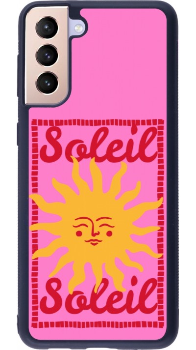 Samsung Galaxy S21+ 5G Case Hülle - Silikon schwarz Sun sun 2026