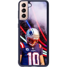 Samsung Galaxy S21+ 5G Case Hülle - Silikon schwarz Super Bowl 26 Patriots 3